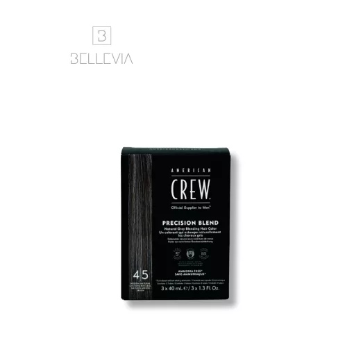 American Crew Precision Blend férfi hajszínező 4-5 Natural (természetes barna) 3x40 ml